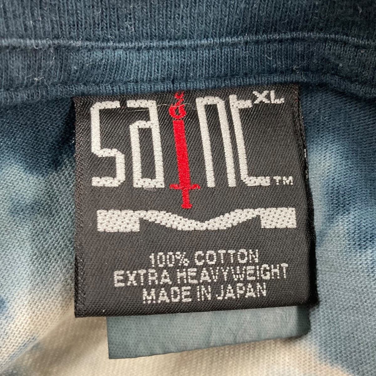 SAINT MICHAEL(セントマイケル) 23SSLS TEE SM6 TIE DYEロングスリーブカットソーSM S23 0000 038 SM  S23 0000 038 ネイビー サイズ XL｜【公式】カインドオルオンライン ブランド古着・中古通販【kindal】