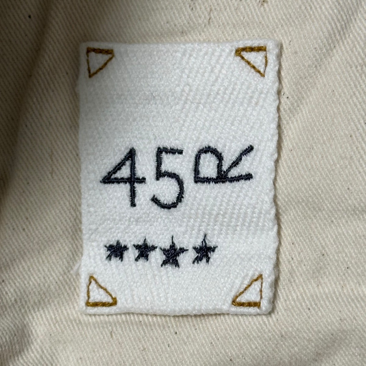 45R(フォーティファイブアール) モールスキンの908チーゴパンツ
