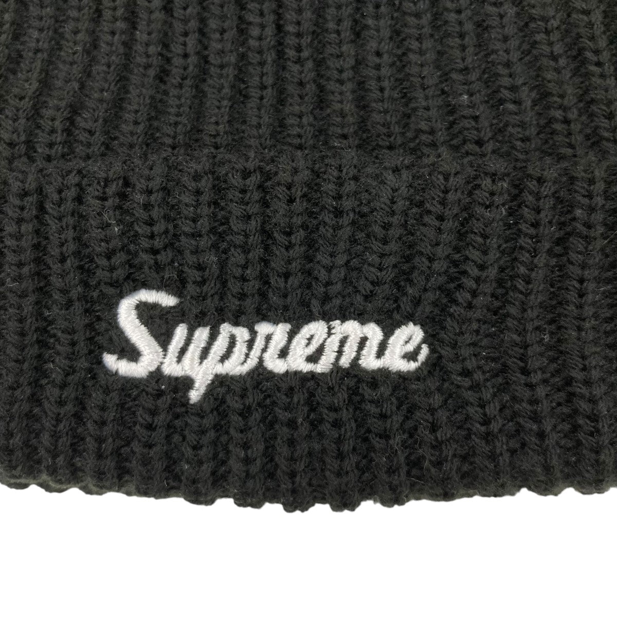 Supreme(シュプリーム) 23AWLoose Gauge Beanieニットキャップ ブラック サイズ Free｜【公式】カインドオルオンライン  ブランド古着・中古通販【kindal】