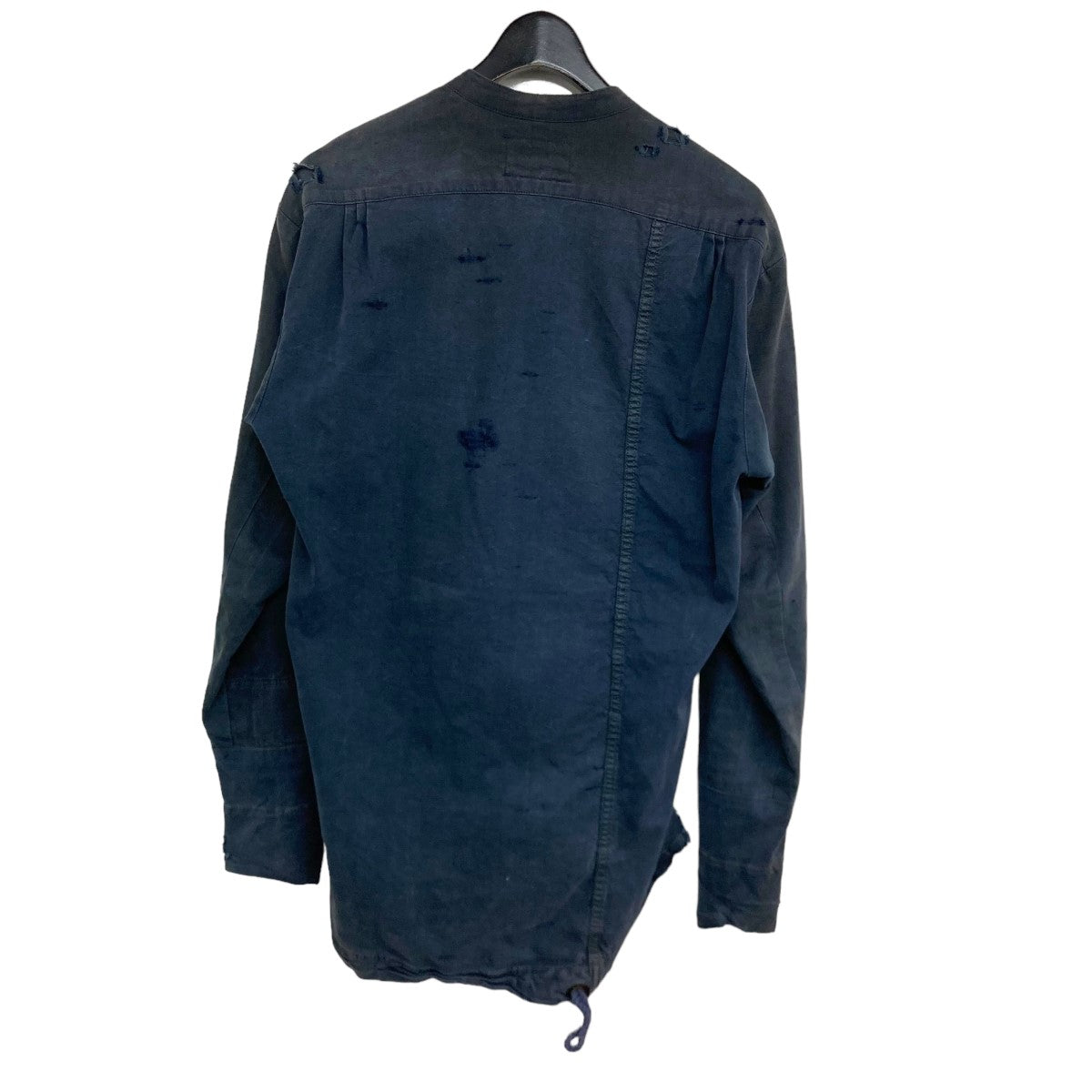 GREG LAUREN(グレッグローレン) THE TENT STUDIO SHIRTバンドカラーシャツ ネイビー サイズ  2｜【公式】カインドオルオンライン ブランド古着・中古通販【kindal】