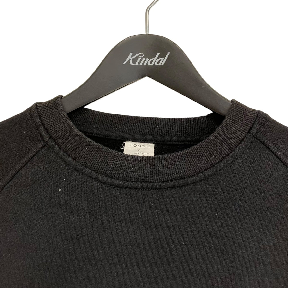 24ss comoli スウェット　サイズ1 WACKO MARIA(ワコマリア) 24SS スウェット ブラック サイズ XL