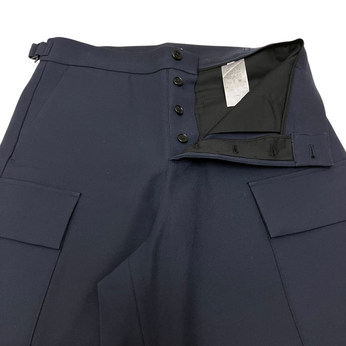 ATON(エイトン) カーゴパンツ7074496 7074496 ネイビー サイズ