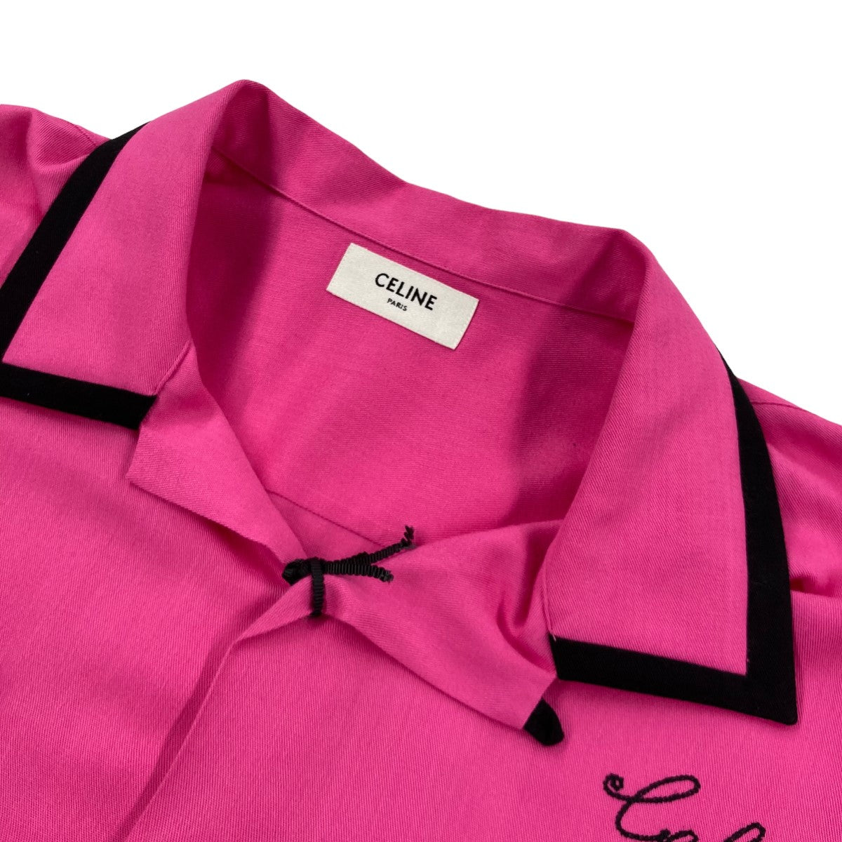CELINE 22AWオープンカラーシャツ2C831171S 古着・中古-3枚目のアイテム画像