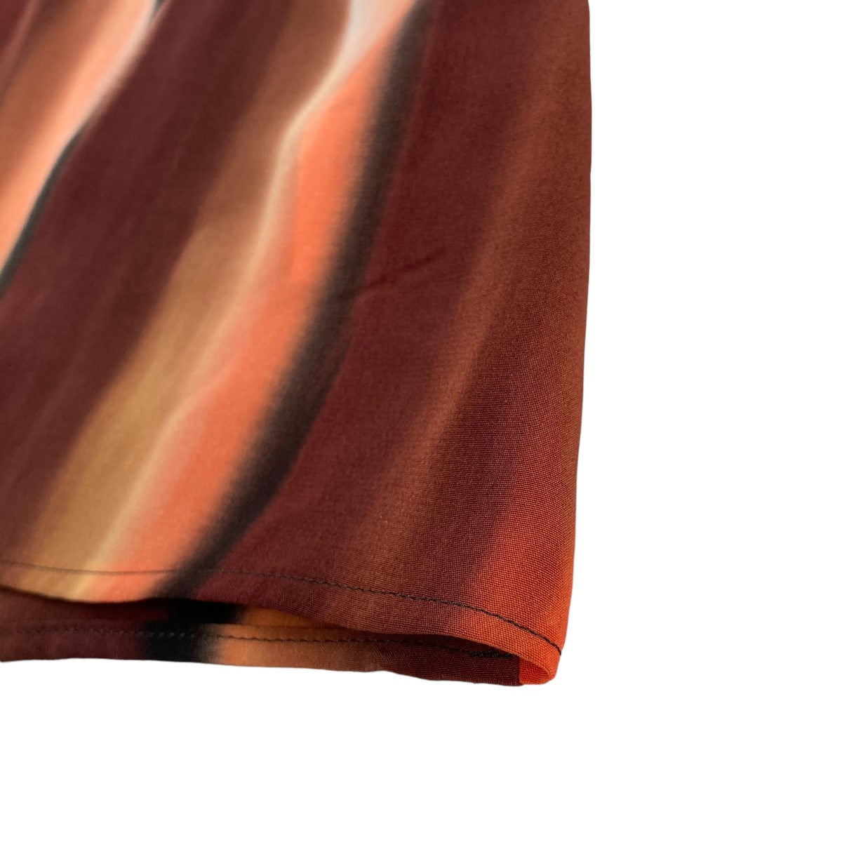 23AWHAND PRINTED TIE-NECK BLOUSEタイブラウスFTC234 0103