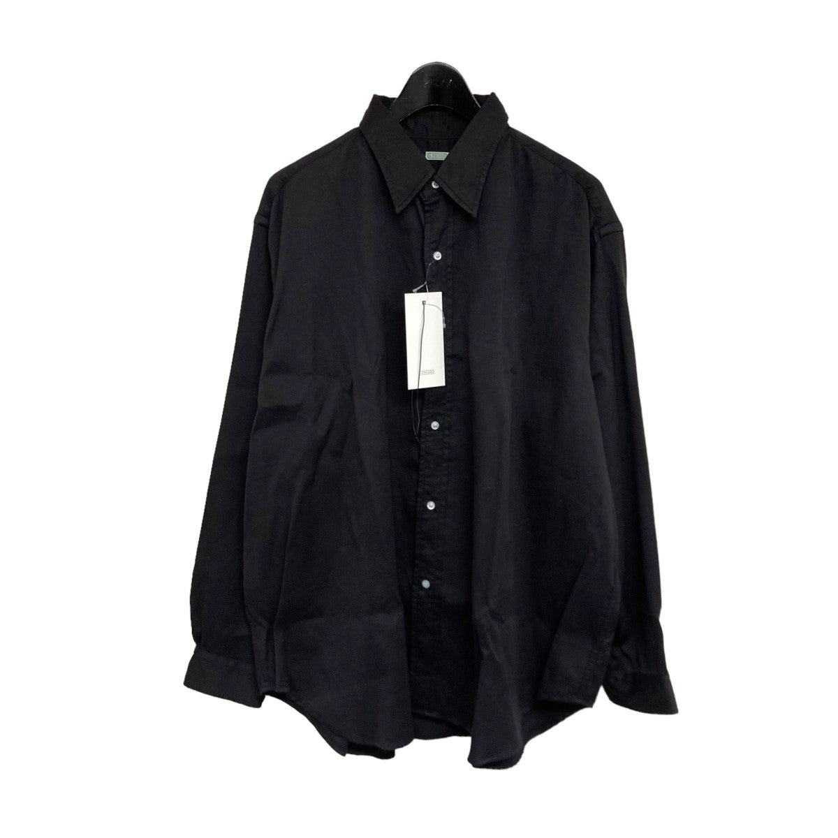 A．PRESSE(アプレッセ) 24AWDouble Weave Twill Regular Collar Shirtレギュラーカラーシャツ24AAP  02 07H 24AAP 02 07H ブラック サイズ 3｜【公式】カインドオルオンライン ブランド古着・中古通販【kindal】