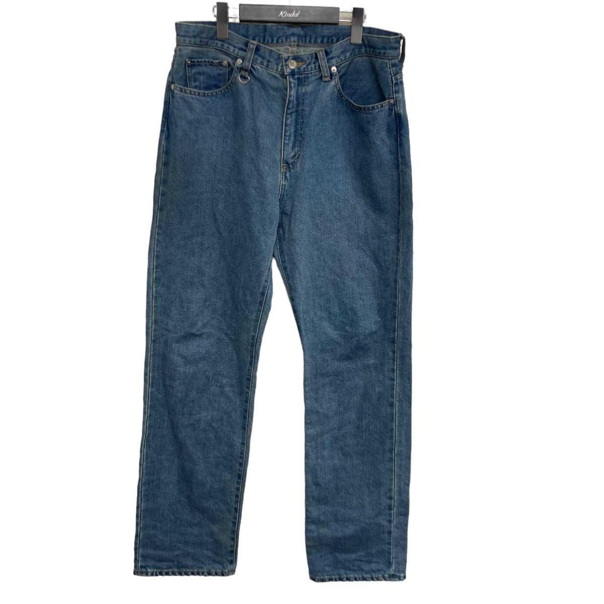 24SSWASHED LINEN DENIM STANDARD PANTSデニムパンツSOPH 240001