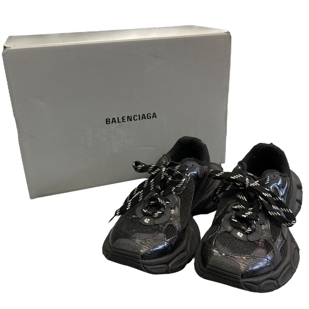 【確実正規品】balenciaga バレンシアガ　3xl サイズ42 BALENCIAGA(バレンシアガ) 3XLローカットスニーカー734734