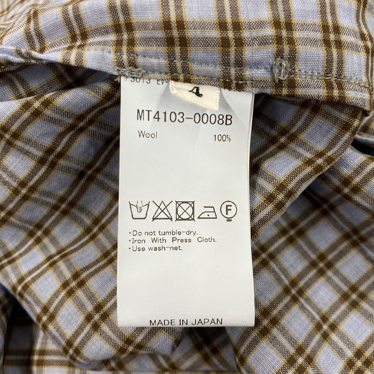 24SS折って折ってSHIRTSJKシャツジャケットMT4103 0008B
