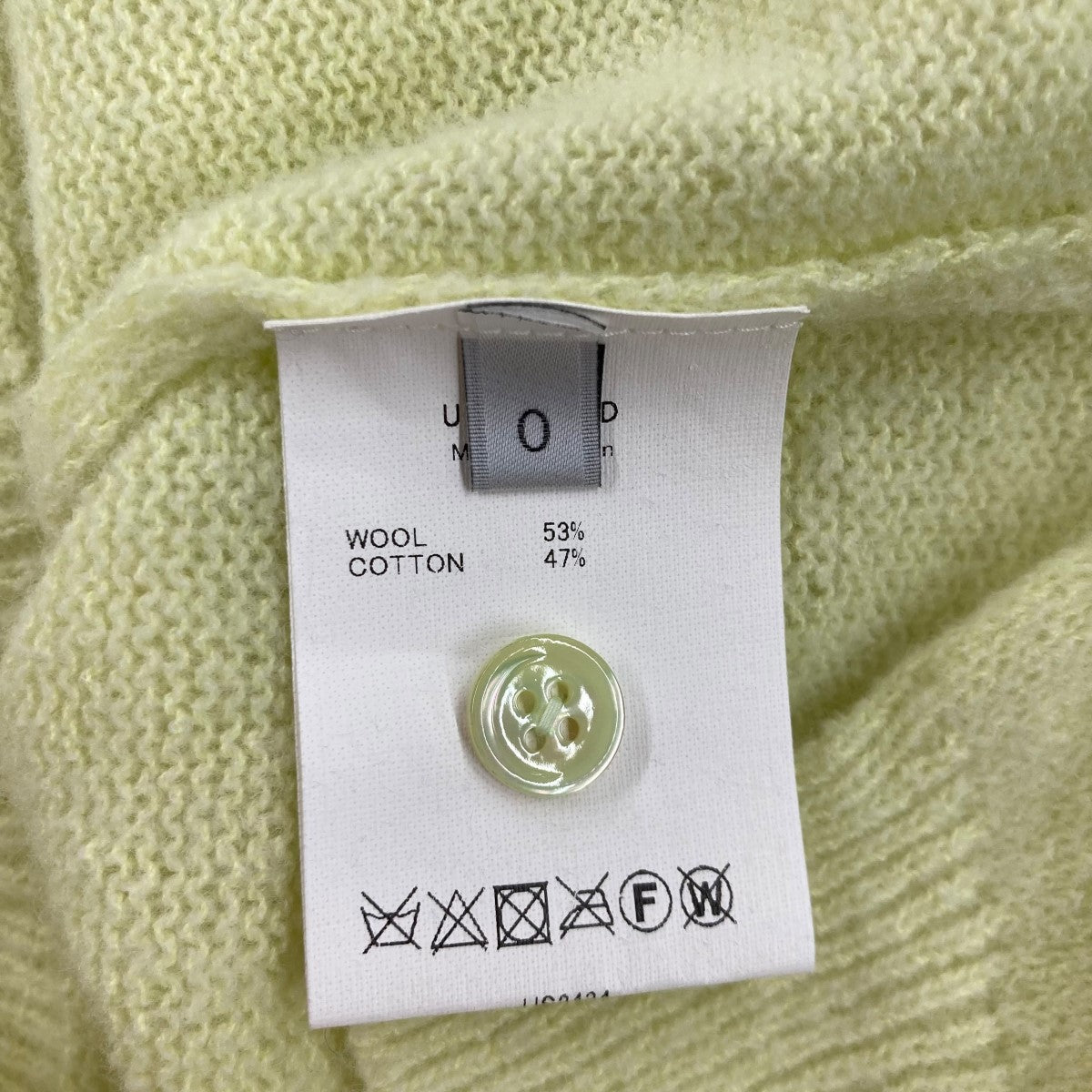 UNUSED 24SSKNIT POLO半袖ニットUS2434 古着・中古-6枚目のアイテム画像