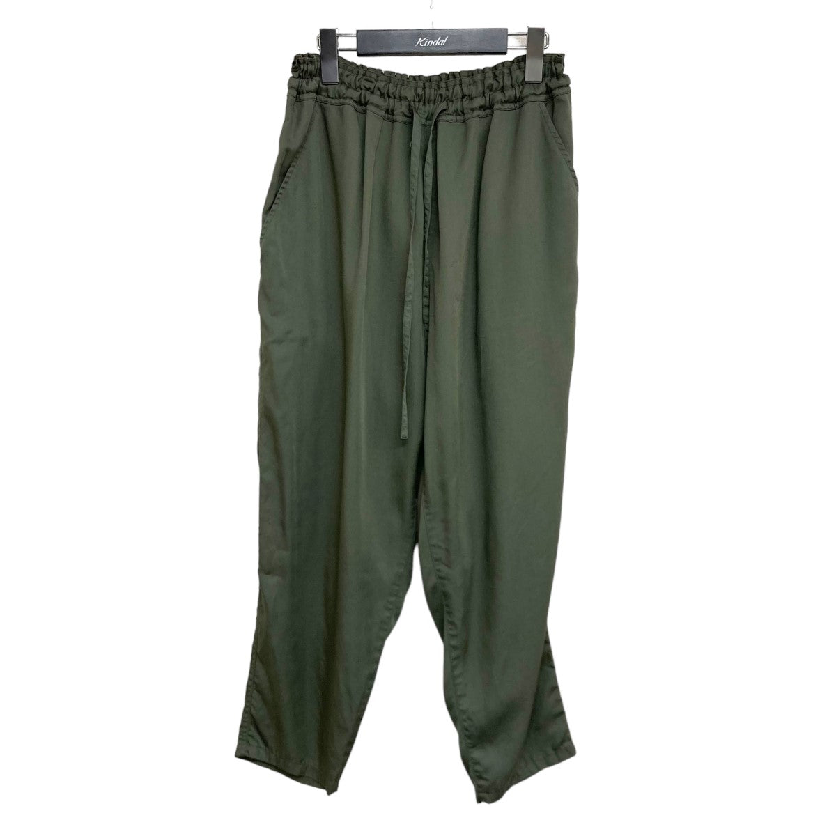 PRODUCT DYED TWILL WAIST ELASTIC PANTSテーパードイージーパンツLS P06 202