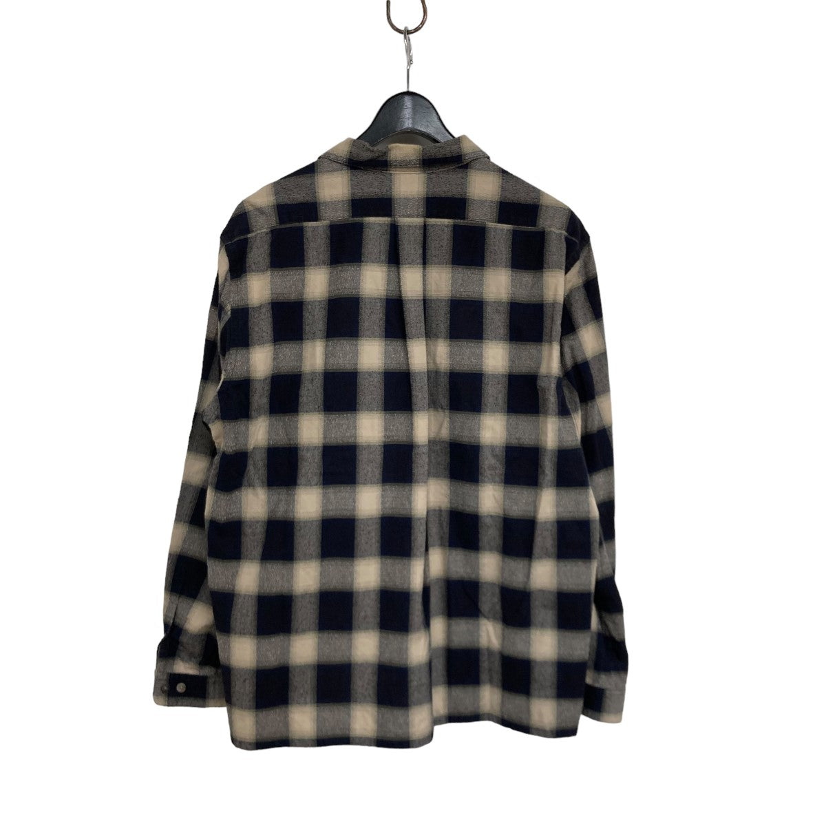 SUGARHILL(シュガーヒル) 22AWOMBRE OPEN-COLLAR SHIRTオープンカラーオンブレチェックシャツ22AWSH01