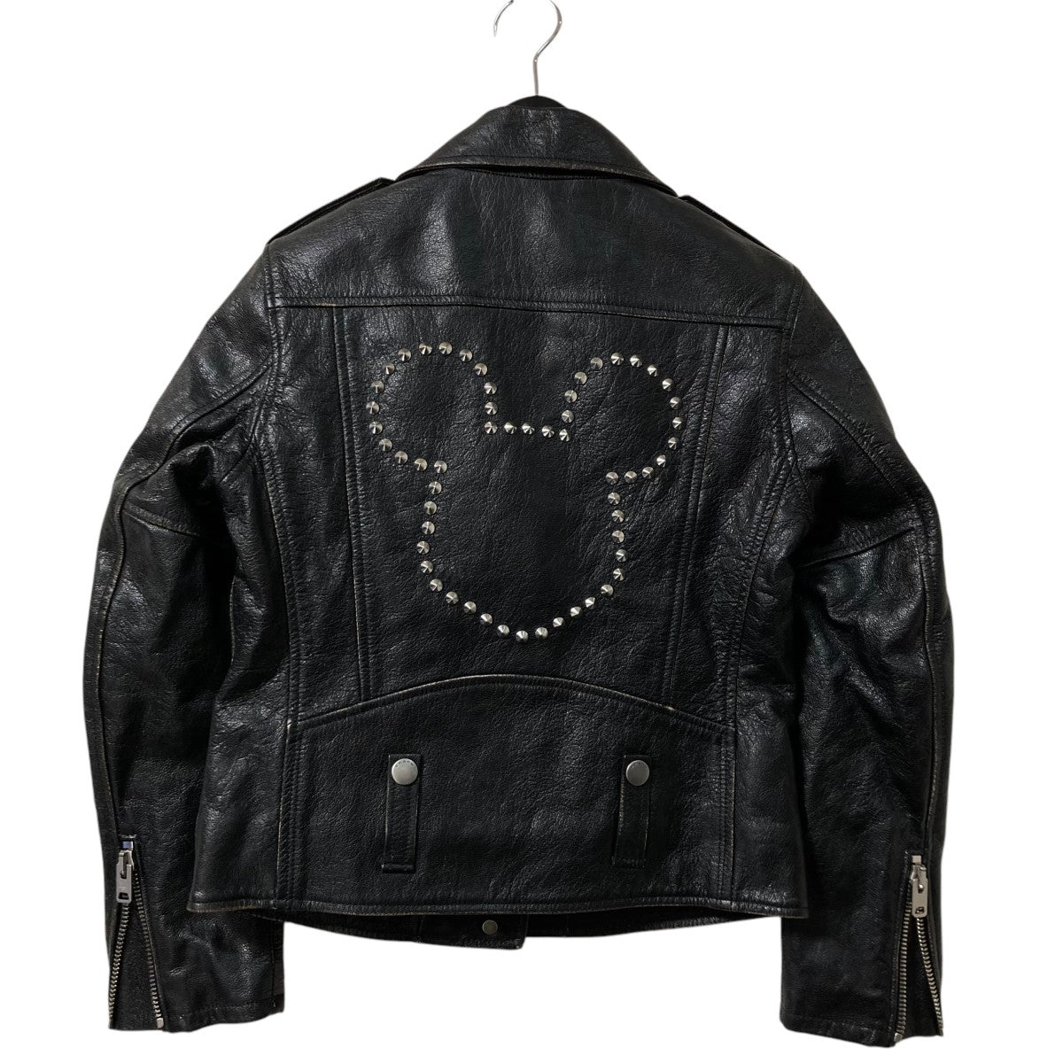 COACH スタッズ付き レザー ダブルライダースジャケット COACH スタッズ付き レザー ダブルライダースジャケット