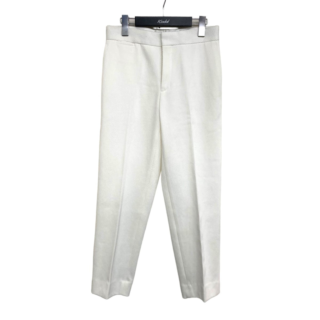 ドゥロワー Drawer サキソニー ワイドパンツ 6514-234-0752 ウール  