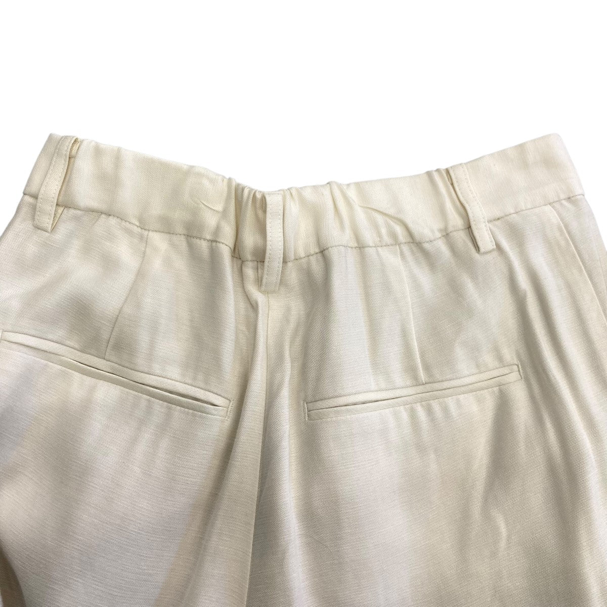 Plage(プラージュ) 24SSwashable linen混ハイウエストパンツ