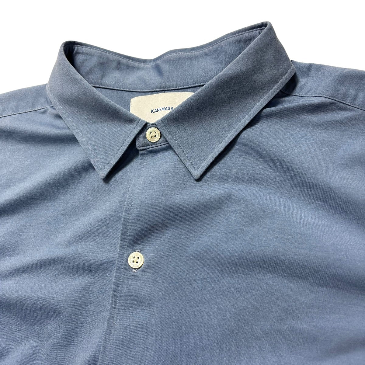 KANEMASA(カネマサ) 23SSRoyal Ox Dress Jersey Short Sleeve