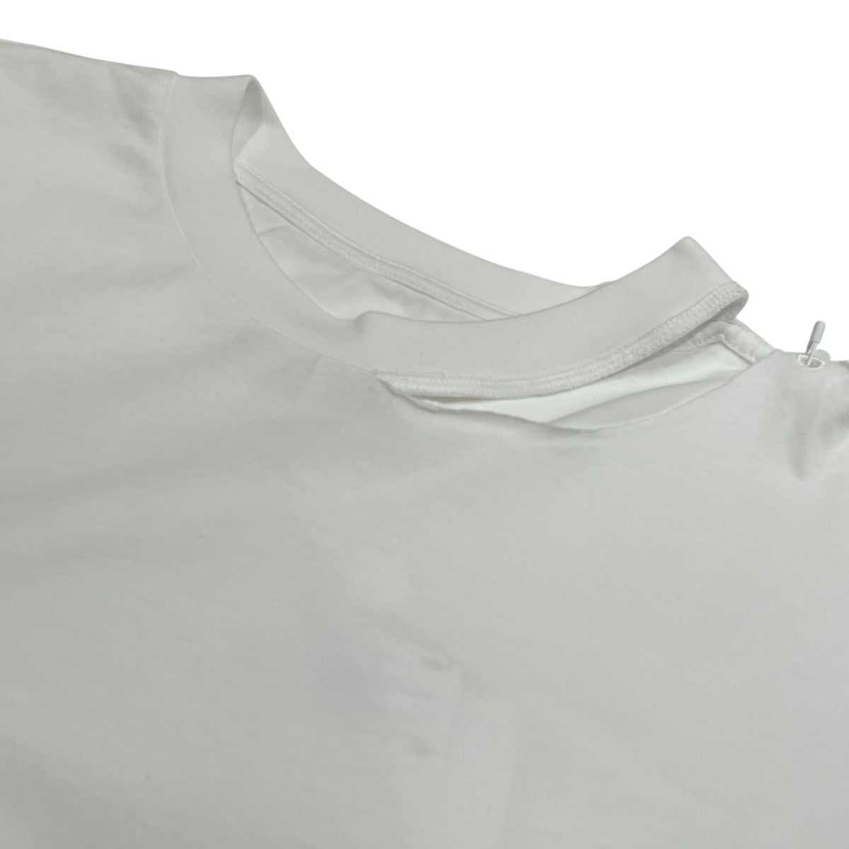 マルタンマルジェラ MM6 Maison Margiela 24SS 半袖シャツ S52GC0305 ホワイト サイズ：F MM6 Maison Margiela(マルタンマルジェラ) 24SS半袖シャツ