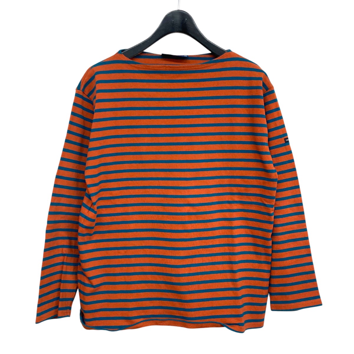 SAINT JAMES フランス製ボーダーカットソー 古着・中古-1枚目のアイテム画像