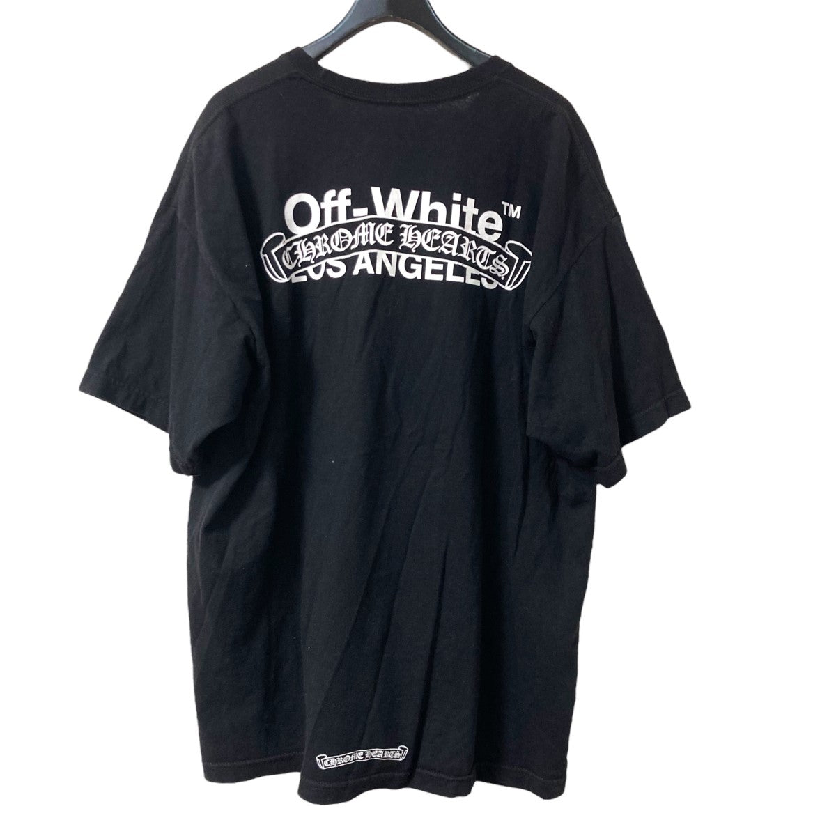 クロムハーツTシャツ白 CHROME HEARTS クロムハーツ Tシャツ レターロゴ 白 クロムハーツ T Tシャツ　クロムハーツ