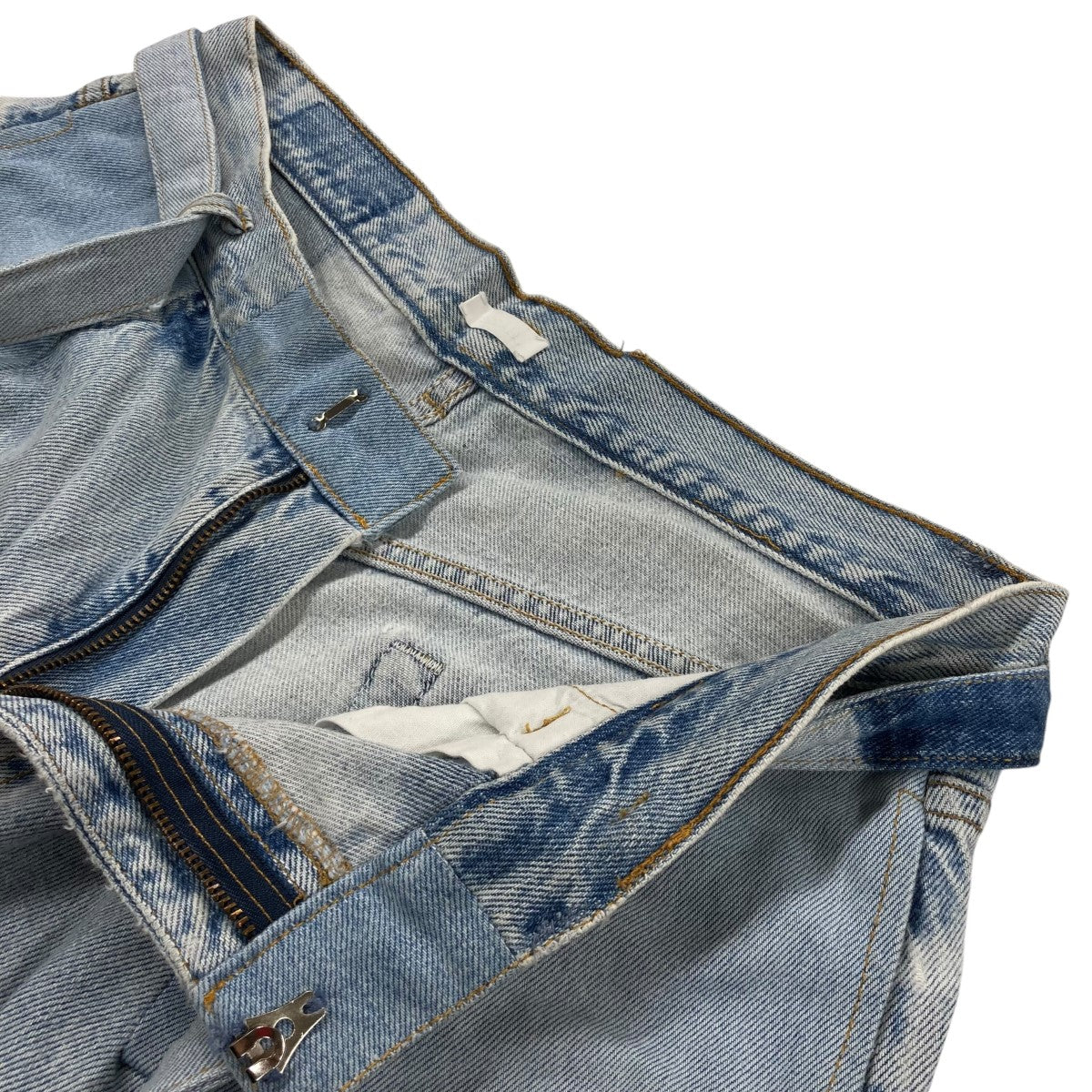 SEEALL(シーオール) RECONSTRUCTED STRING DENIMデニムパンツ