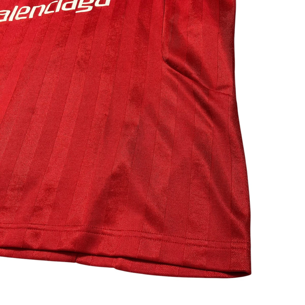 BALENCIAGA×adidas 23SSゲームシャツ723663 723663 レッド サイズ L