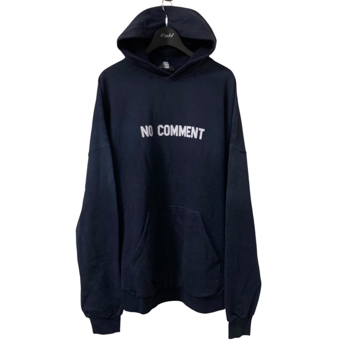 BALENCIAGA バレンシアガ NO COMMENT パーカー UNISEX BALENCIAGA(バレンシアガ) NO COMMENTフロントプリント