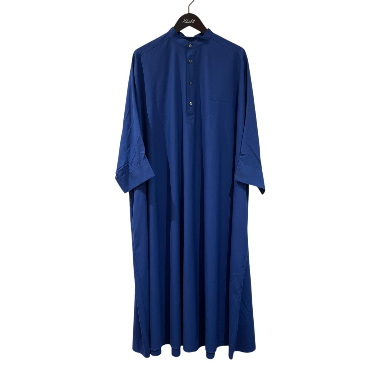 22SSFine Wool Tropical Oversized Dolman DressロングワンピースGL221 60203