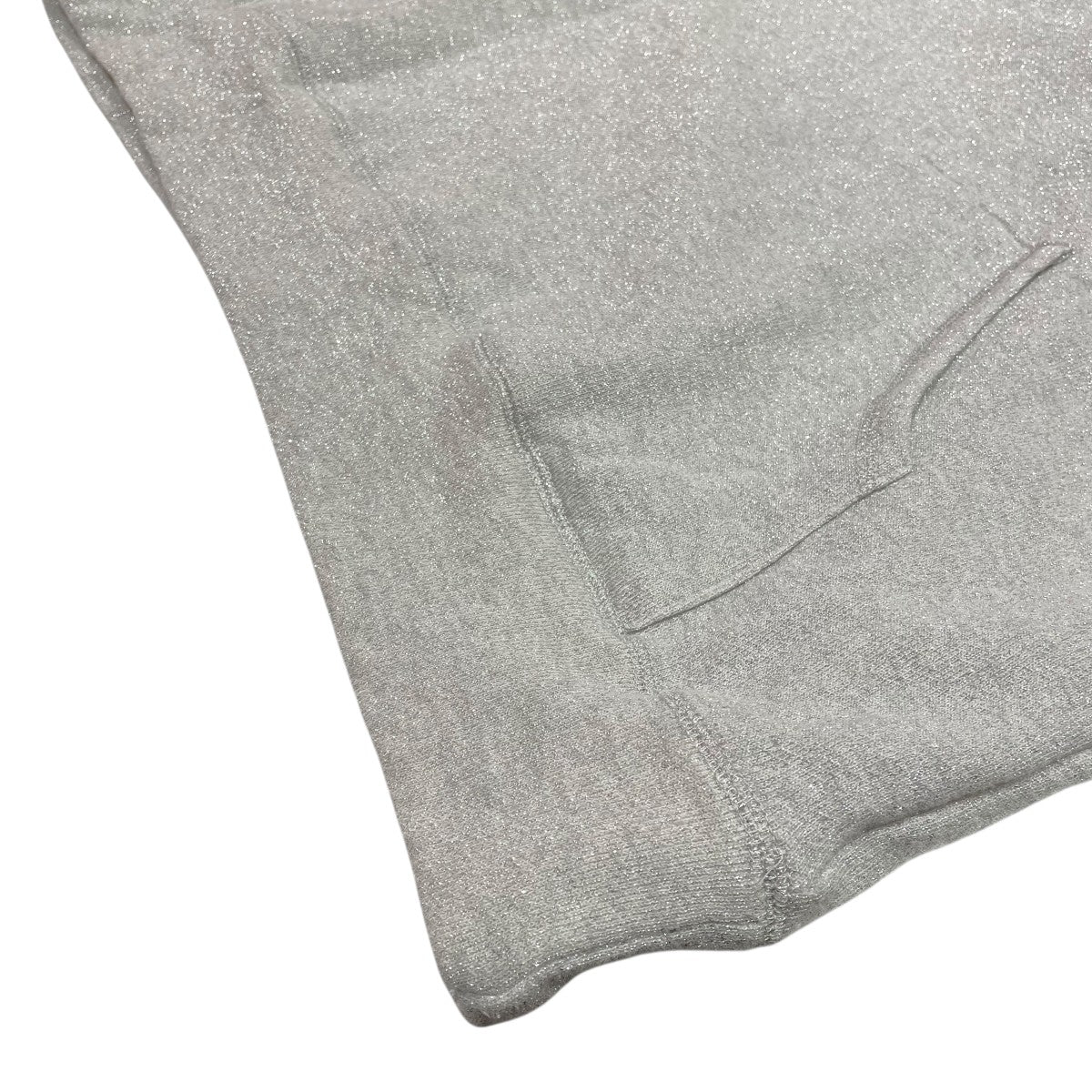 ジャーナルスタンダードラックス JOURNAL STANDARD LUXE 23AW ラメウラケ パーカー 23070440038040 ライトグレー JOURNAL STANDARD LUXE(ジャーナルスタンダードラックス) 23AW