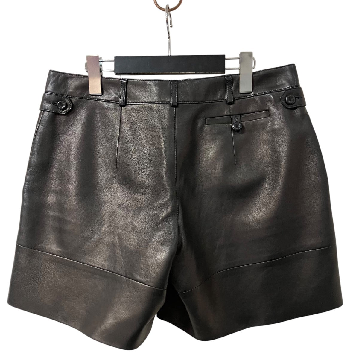 GIVENCHY(ジバンシィ) レザーショーツ ブラック サイズ 38