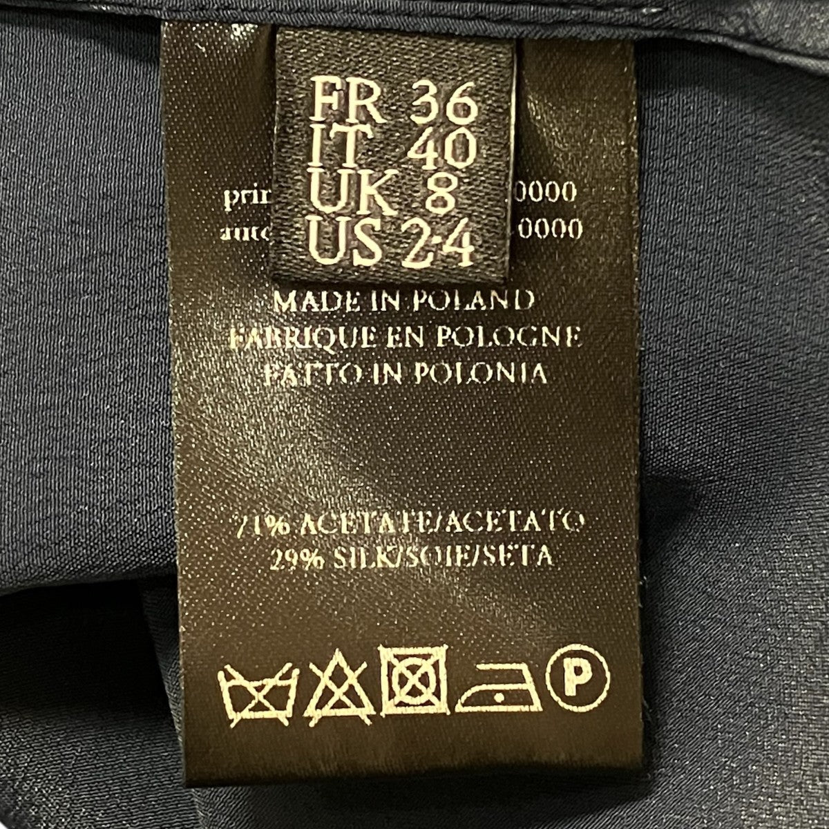 ボウタイロングシャツバックオープンロングシャツ
