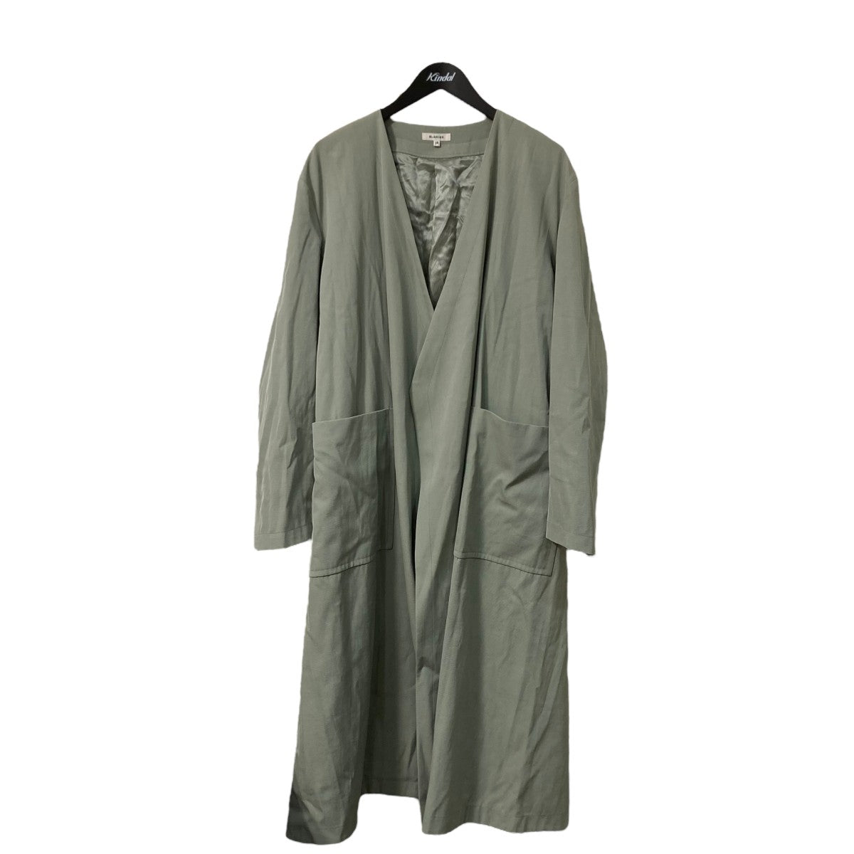 BLAMINK(ブラミンク) ウールステンカラー ロングコート7925 299 0158