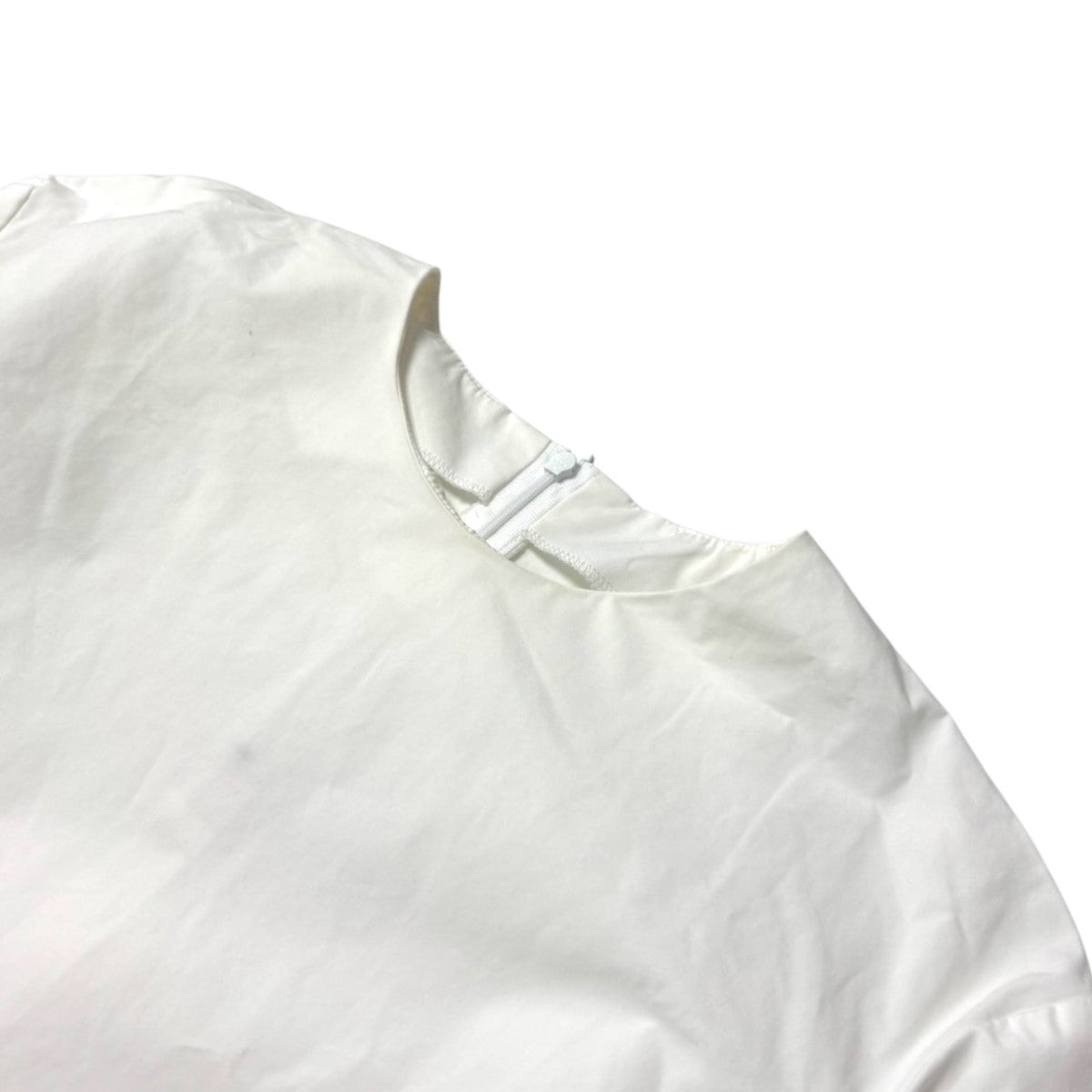 【値下げ】L’Appartement 22AW Feminity Blouse 22051560301030 ホワイト サイズ：FREE (EC) L'APPARTEMENT】22AW 22051560301030 Feminity Blouse 半袖
