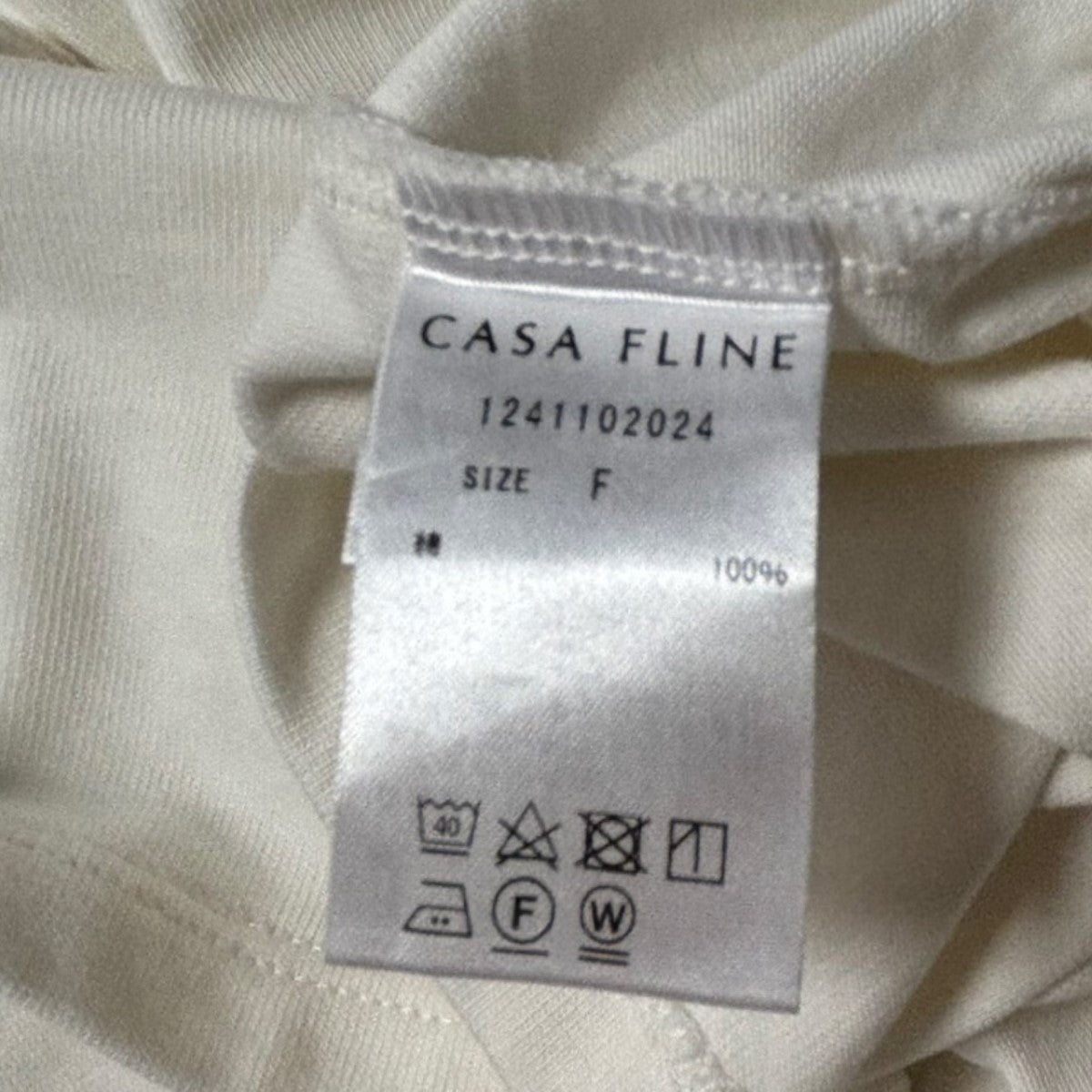 CASA FLINE ORGANIC COTTON T-SHIRTコットンＴシャツ1241102024 古着・中古-6枚目のアイテム画像