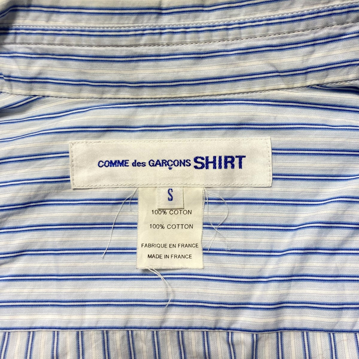COMME des GARCONS SHIRT(コムデギャルソンシャツ) ストライプ