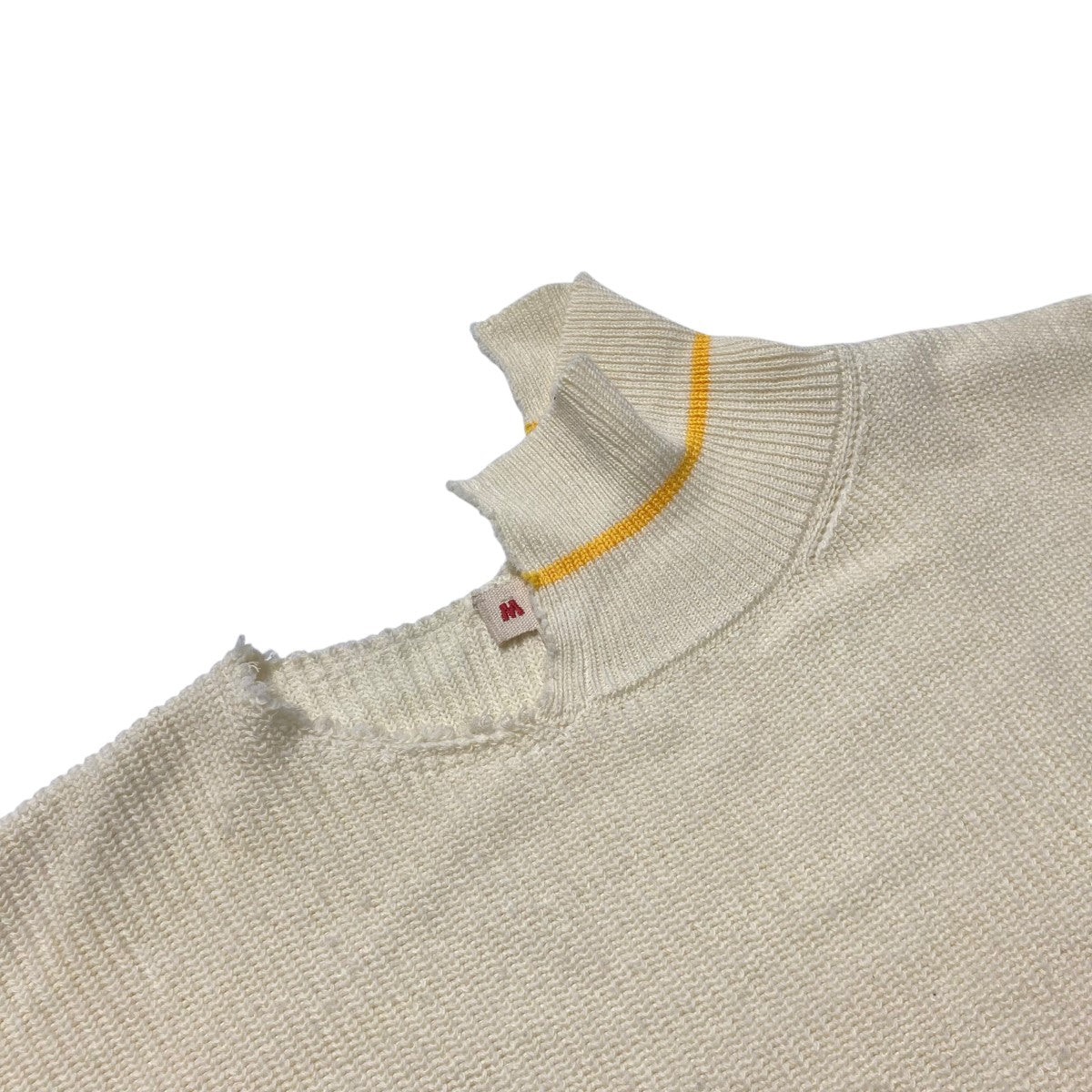MARNI(マルニ) 22SSBroken Ribbed Short Dressリブクラッシュ