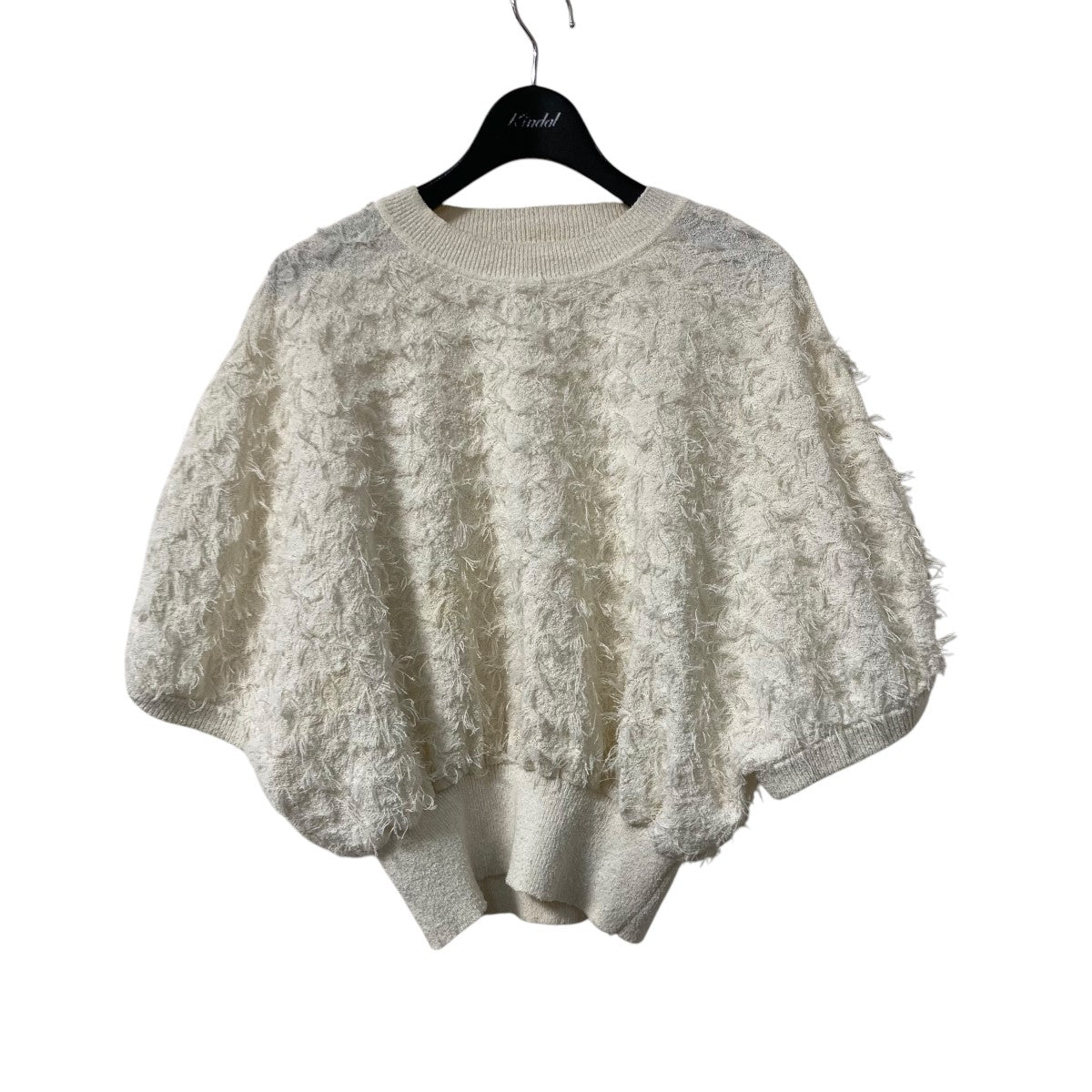 CLANE ニット　パーカー CLANE(クラネ) H N KNIT HOODIEニットパーカー スカイブルー サイズ 2