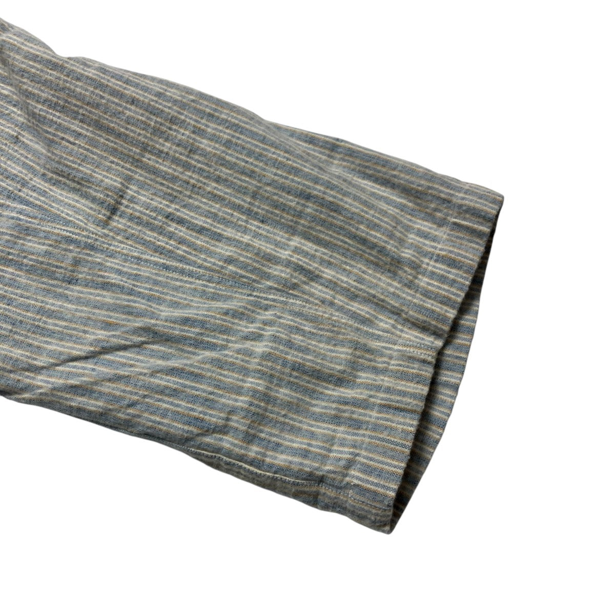 VINTAGE フランス軍 ストライプ スリーピングセットアップ シャツ パンツ 古着・中古-6枚目のアイテム画像