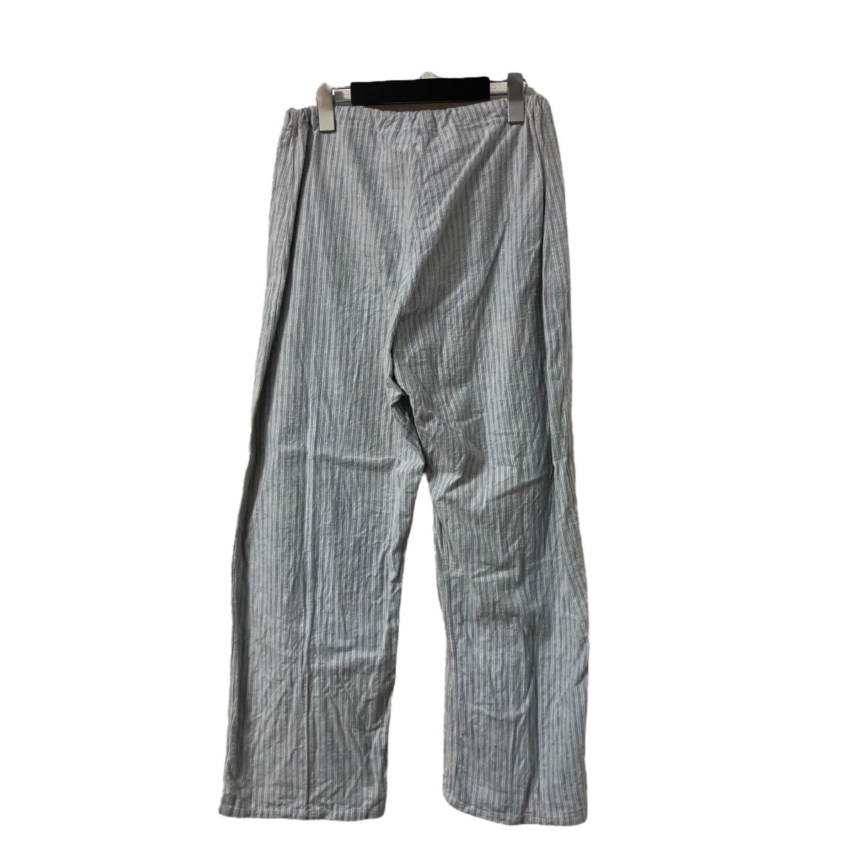 VINTAGE フランス軍 ストライプ スリーピングセットアップ シャツ パンツ 古着・中古-8枚目のアイテム画像