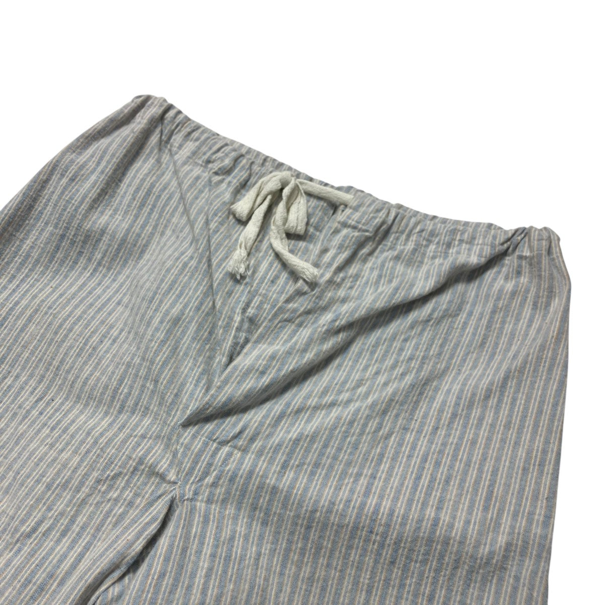 VINTAGE フランス軍 ストライプ スリーピングセットアップ シャツ パンツ 古着・中古-9枚目のアイテム画像