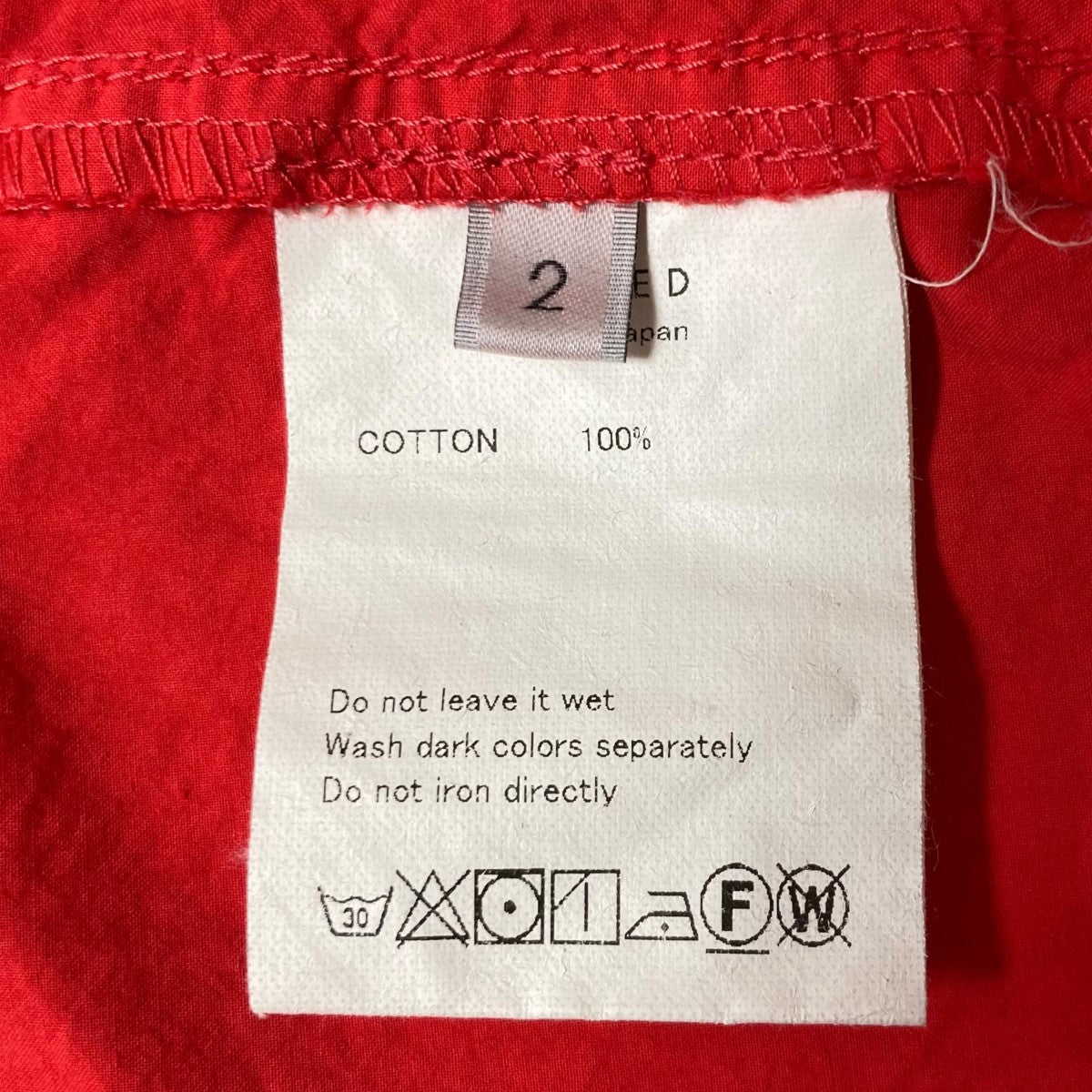 ジャケット・アウター UNUSED 24ss HOODED SHORT BLOUSON 3 red UNUSED 24ss HOODED SHORT BLOUSON 3 red
