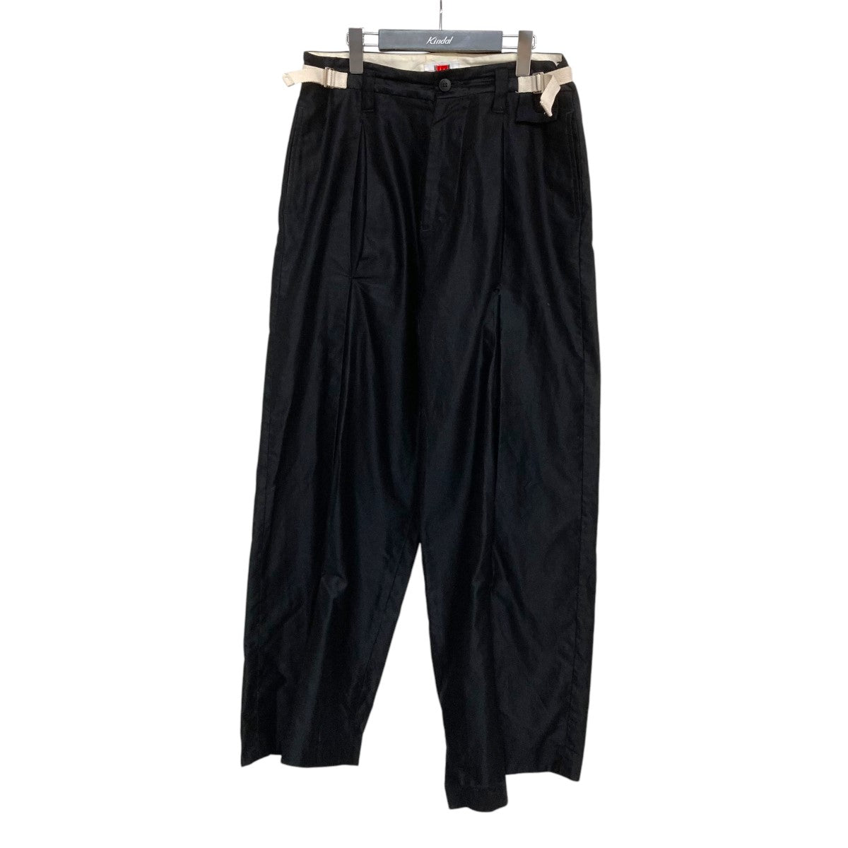 23SSMODERN supima cotton TACK PTサイドベルトタックパンツ23SS-PT-03