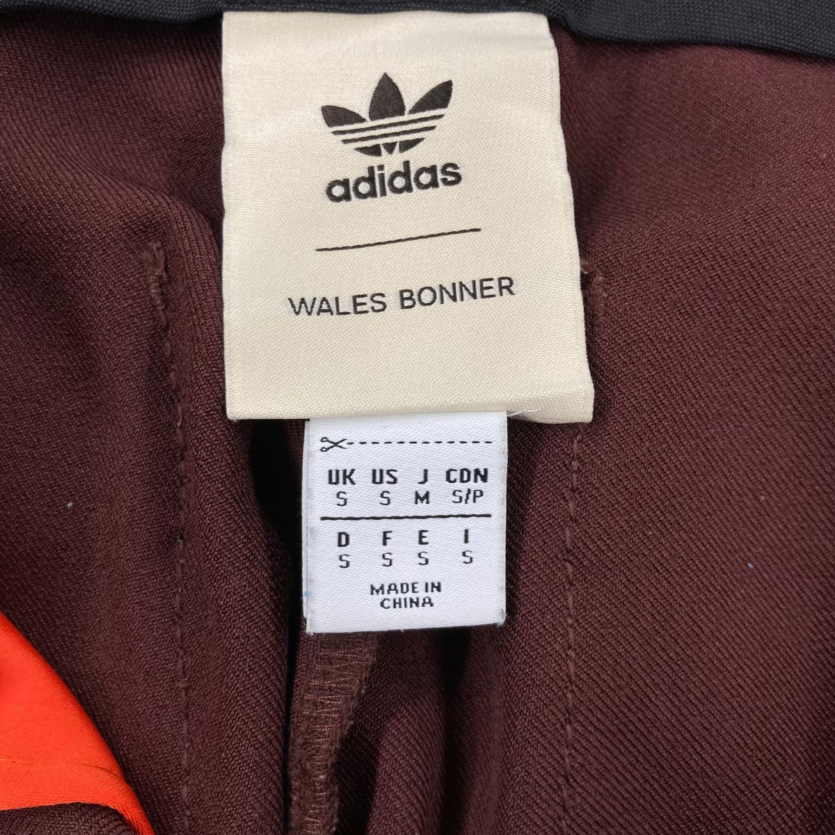 WALES BONNER×adidas ROCK PANTSサイドラインスラックスGM6637 WALES BONNER×adidas ROCK PANTSサイドラインスラックスGM6637