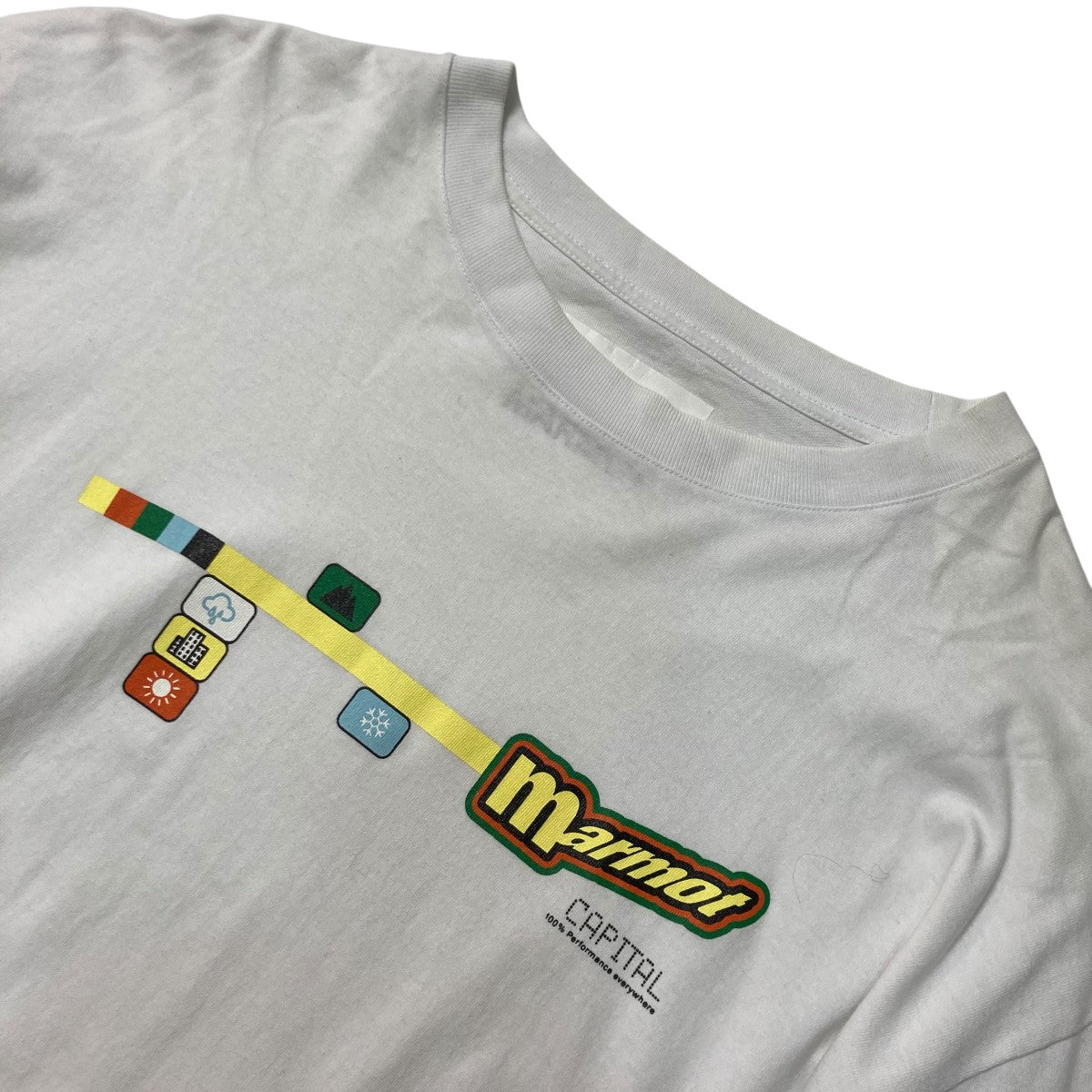フロントプリントロングスリーブTシャツ1261 499 0300