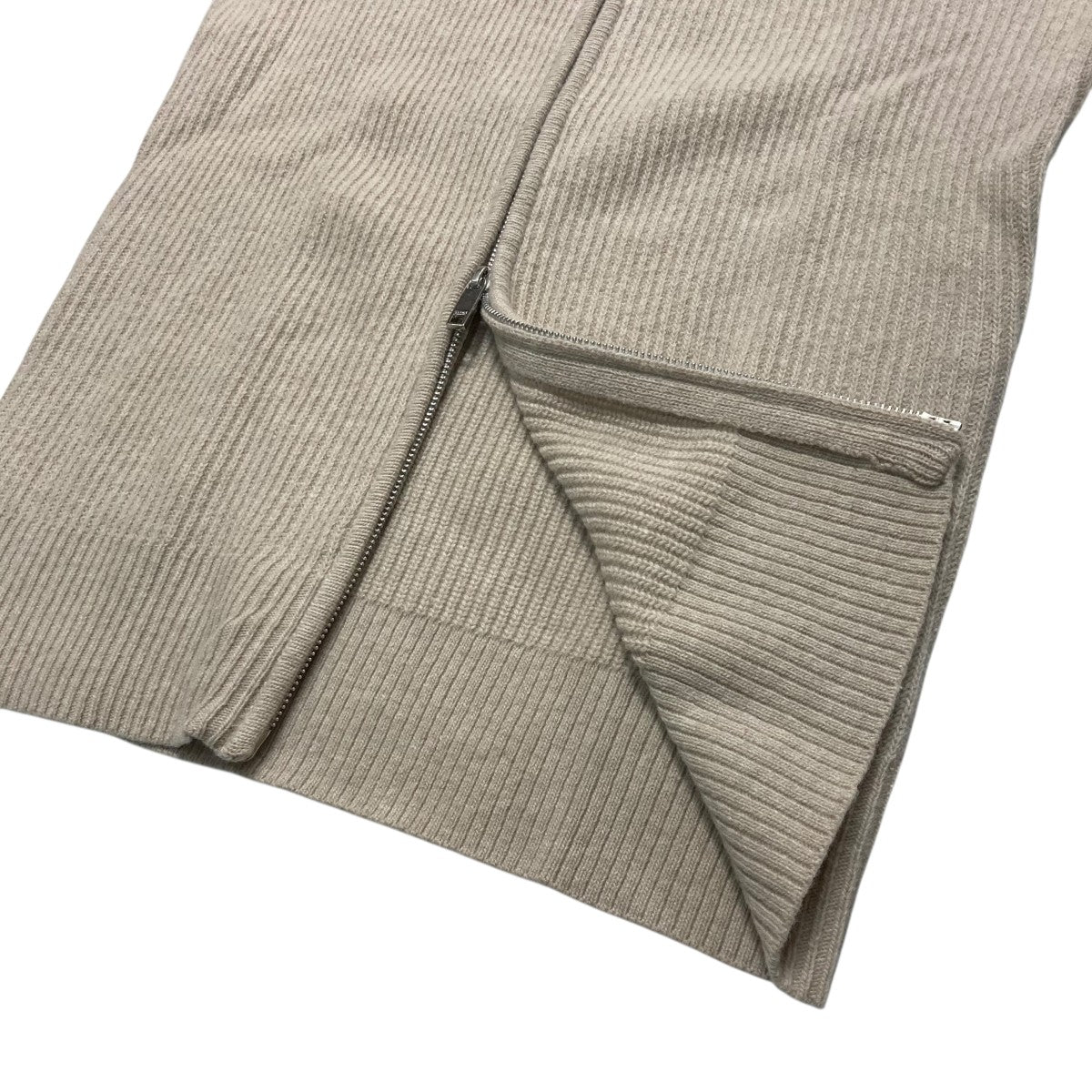 CLANE ZIP RIB KNIT TOPSドライバーズニット13106 2352 古着・中古-4枚目のアイテム画像
