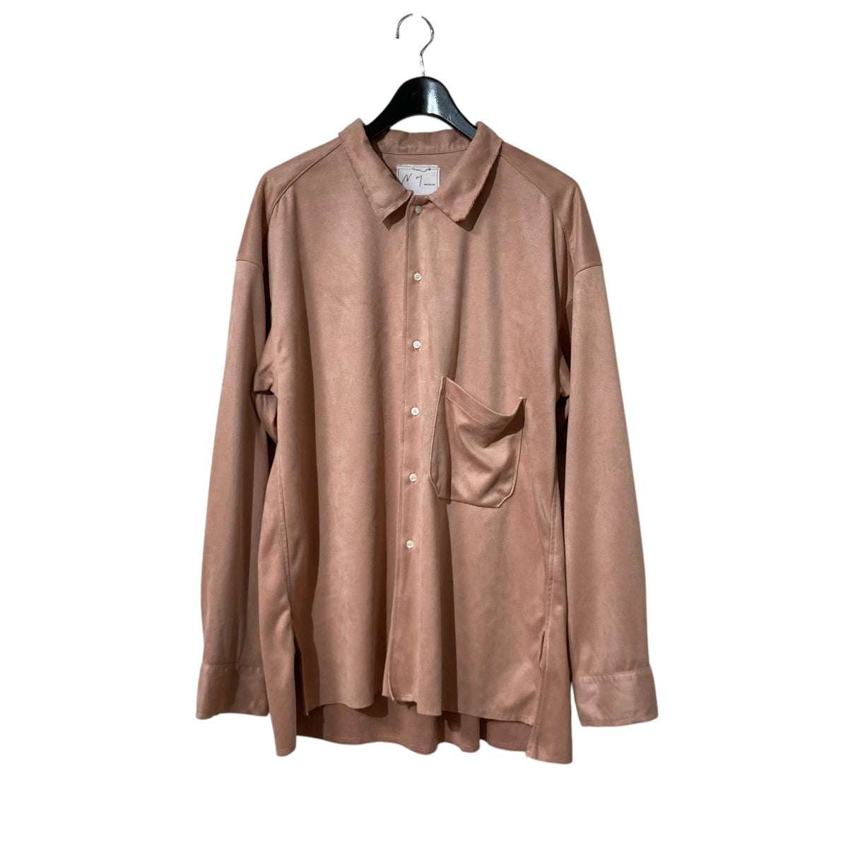 VEGAN LEATHER SHIRTフェイクレザーシャツANC SH22 EX1