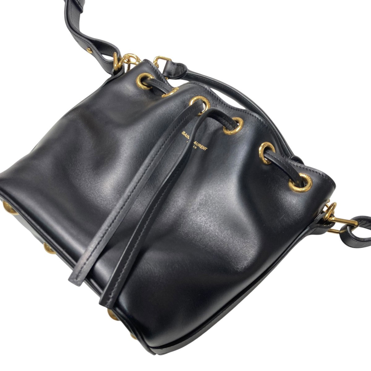 ☆Saint Laurent☆サンローラン エマニュエル バケットバッグ M 楽天市場】【中古】SAINT LAURENT サンローラン エマニュエル