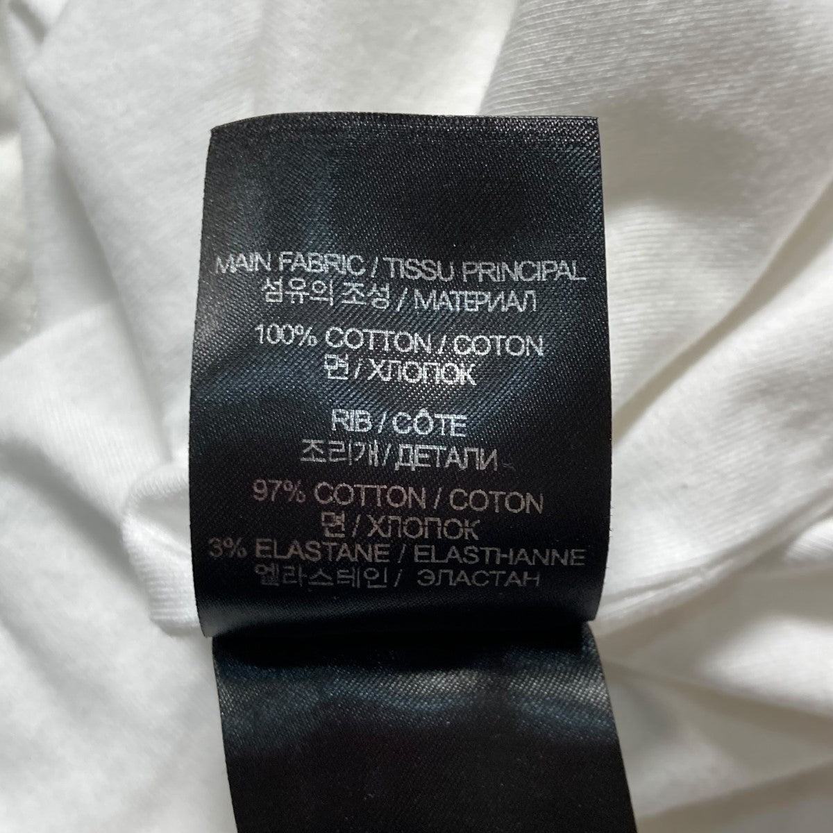 インサイドアウトエンブロイダリーロゴTシャツクルーネックTシャツUE64TR600WW