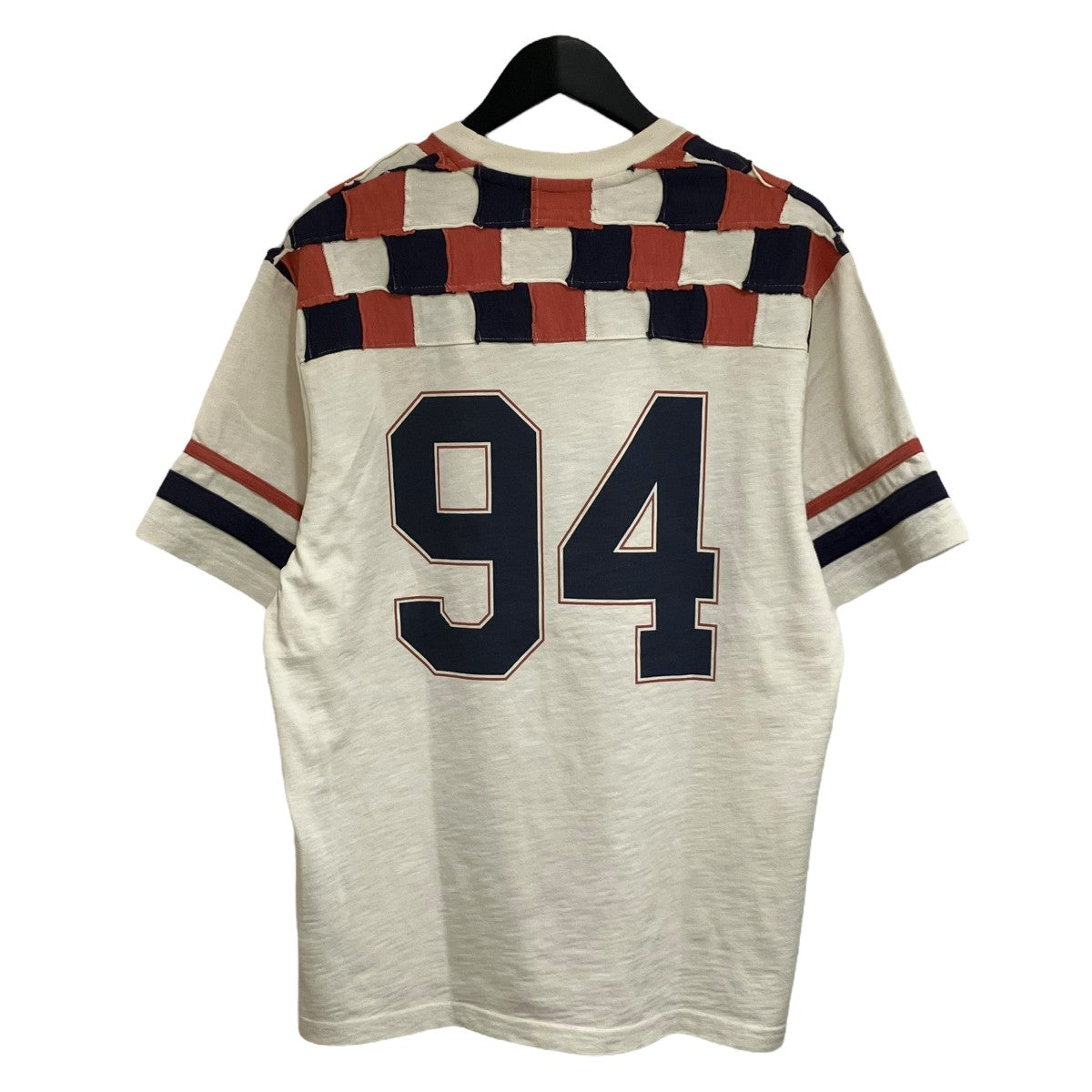 Supreme 24AWPatchwork Yoke Football Top StoneフットボールTシャツ 古着・中古-2枚目のアイテム画像