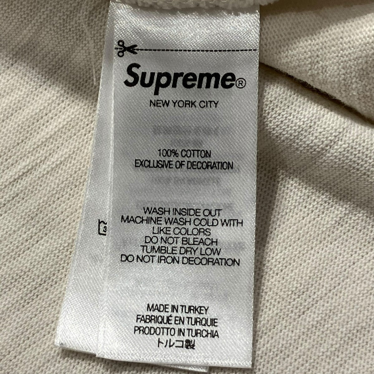 Supreme 24AWPatchwork Yoke Football Top StoneフットボールTシャツ 古着・中古-7枚目のアイテム画像