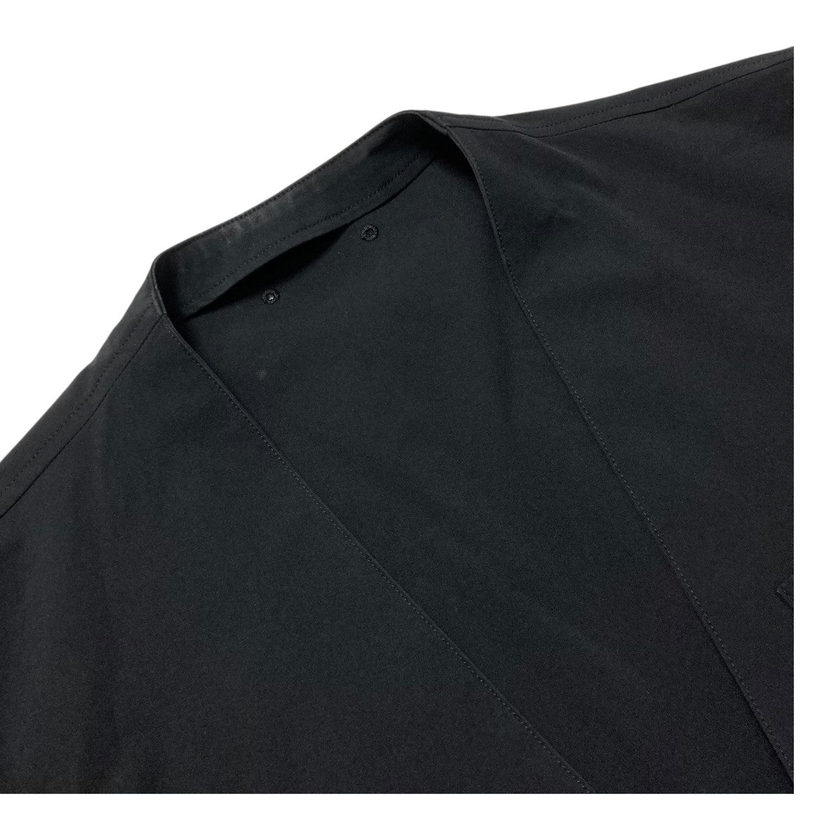 SOPHNET．(ソフネット) 24AW2WAY STRETCH POPLIN NO COLLAR JACKETノー 