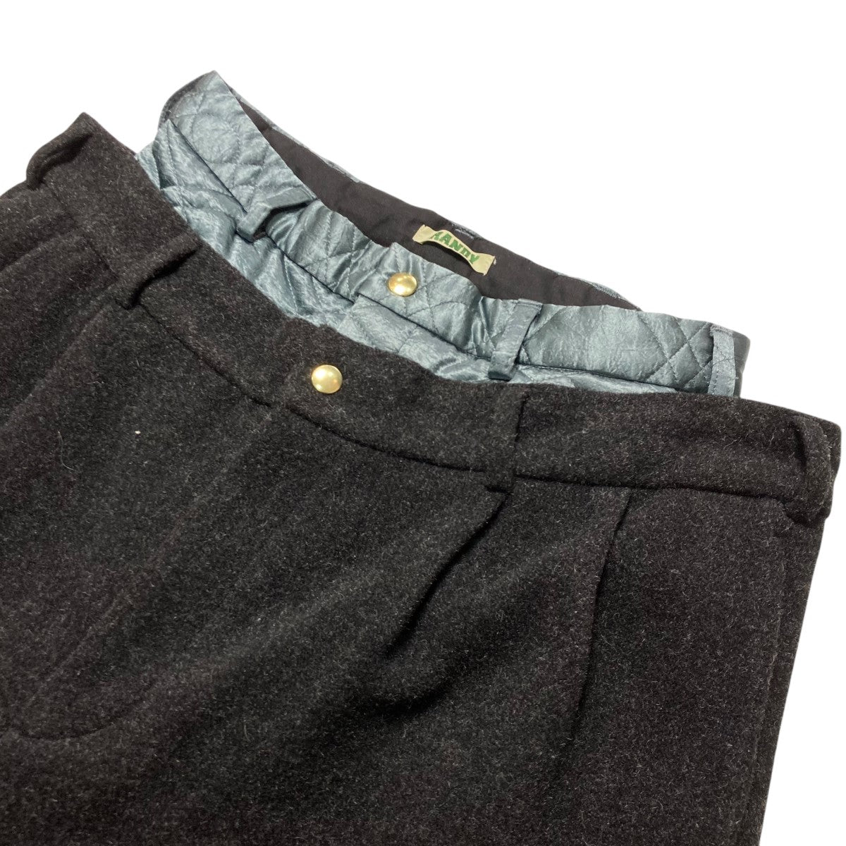 24AWCARPE DIEMウールパンツAW24 RPT07